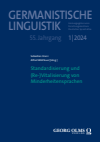 Germanistische Linguistik