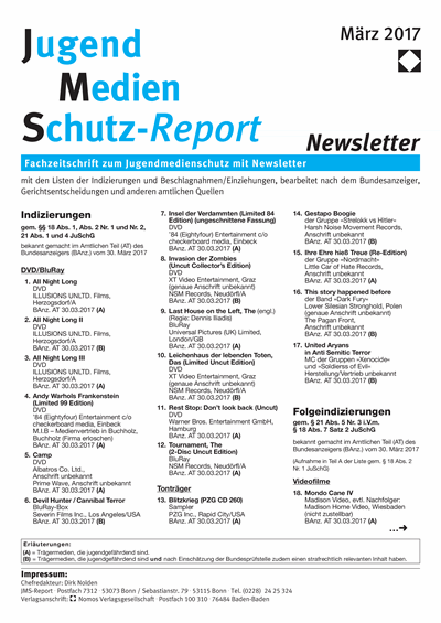 JMS Jugend Medien Schutz-Report