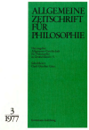 Allgemeine Zeitschrift für Philosophie (AZP)