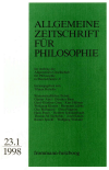 Allgemeine Zeitschrift für Philosophie (AZP)