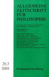 Allgemeine Zeitschrift für Philosophie (AZP)