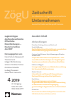 ZögU Zeitschrift für öffentliche und gemeinwirtschaftliche Unternehmen