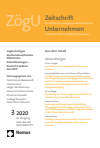 ZögU Zeitschrift für öffentliche und gemeinwirtschaftliche Unternehmen