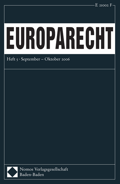 Europarecht (EuR)