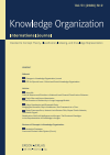 KO KNOWLEDGE ORGANIZATION