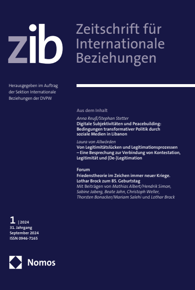 Heft 1 Cover