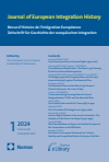JEIH Journal of European Integration History
