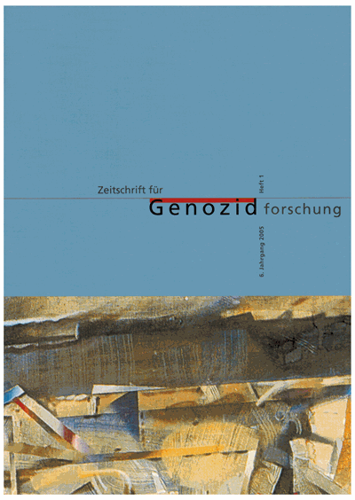 ZfGen Zeitschrift für Genozidforschung