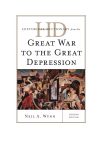 Neil A. Wynn - Historical Dictionary from the Great War to the Great Depression