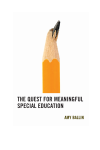 Amy Ballin - The Quest for Meaningful Special Education