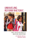 Jeff Swensson, John Ellis, Michael Shaffer - Unraveling Reform Rhetoric