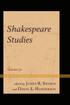 James R. Siemon, Diana E. Henderson - Shakespeare Studies