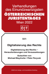 Michael Mayrhofer, Peter Parycek - Digitalisierung des Rechts - Herausforderungen und Voraussetzungen
