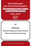 Österreichischer Juristentag - Zivilrecht