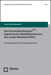 Frank Schulz-Nieswandt - Das Gemeindeschwesterplus-Experiment in Modellkommunen des Landes Rheinland-Pfalz