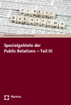 Markus-Maximilian Eiselsberg, Johanna Erd, Bernhard Krumpel - Spezialgebiete der Public Relations - Teil III