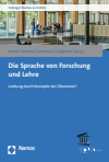 Ursula Münch, Ralph Mocikat, Siegfried Gehrmann, Jörg Siegmund - Die Sprache von Forschung und Lehre