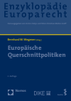 Bernhard W. Wegener - Europäische Querschnittpolitiken