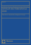  Europäischen Zentrum für Föderalismus-Forschung Tübingen (EZFF) - Jahrbuch des Föderalismus 2020