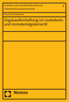 Sneschana Klemmer - Organaußenhaftung im Lauterkeits- und Immaterialgüterrecht