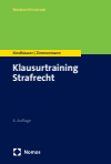 Urs Kindhäuser, Till Zimmermann - Klausurtraining Strafrecht