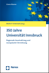 Martin P. Schennach - 350 Jahre Universität Innsbruck