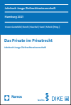 Johanna Croon-Gestefeld, Stefan Korch, Linda Kuschel, Roee Sarel, Philipp Scholz - Das Private im Privatrecht