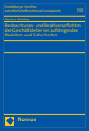 Moritz L. Buchholz - Beobachtungs- und Reaktionspflichten der Geschäftsleiter bei aufsteigenden Darlehen und Sicherheiten