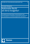 Christoph Zehetgruber - Nationales Recht als terra incognita?