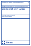 Olga Batura, Bernd  Holznagel, Jan Christopher Kalbhenn - Disinformation in Europe