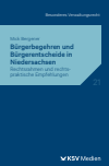 Mick Bergener - Bürgerbegehren und Bürgerentscheide in Niedersachsen