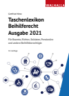 Gottfried Nitze - Taschenlexikon Beihilferecht Ausgabe 2021