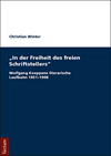 Christian Winter - "In der Freiheit des freien Schriftstellers"