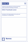  Institute for Peace Research and Security Policy at the University of Hamburg / IFSH - OSCE Yearbook 2007