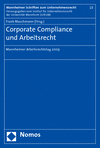 Frank Maschmann - Corporate Compliance und Arbeitsrecht