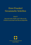 Hubertus Buchstein, Klaus-Gert Lutterbeck - Ernst Fraenkel - Gesammelte Schriften