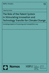 Hee-Eun Kim - The Role of the Patent System in Stimulating Innovation and Technology Transfer for Climate Change