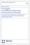 Rebecca Schäffer - Die Vergabe von ÖPNV-Dienstleistungen in Deutschland und Europa