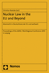 Christian Raetzke - Nuclear Law in the EU and Beyond