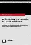Marco Portmann - Parliamentary Representation of Citizens’ Preferences