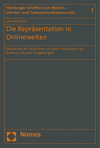 Jan Felix Dein - Die Repräsentation in Onlinewelten