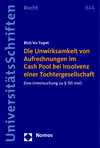 Bich Vu Tuyet - Die Unwirksamkeit von Aufrechnungen im Cash Pool bei Insolvenz einer Tochtergesellschaft