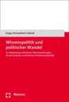 Max-Christopher Krapp, Sylvia Pannowitsch, Hubert Heinelt - Wissenspolitik und politischer Wandel