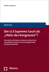 Martin Paus - Der U.S. Supreme Court als "Hüter des Kongresses"?