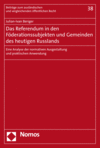 Julian-Ivan Beriger - Das Referendum in den Föderationssubjekten und Gemeinden des heutigen Russlands