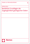 Matthias Rossi - Rechtliche Grundlagen der Zugänglichkeit geologischer Daten