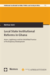 Matthew Sabbi - Local State Institutional Reforms in Ghana