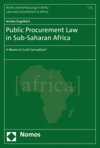 Annika Engelbert - Public Procurement Law in Sub-Saharan Africa