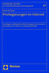 Lorenz W. Jarass - Privilegierungen im Internet
