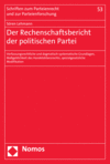 Sören Lehmann - Der Rechenschaftsbericht der politischen Partei